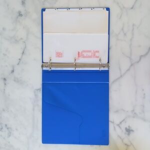 Cardinal Blue 2-Inch 3 Ring Binder with Large Interior Pocket & Index Dividers